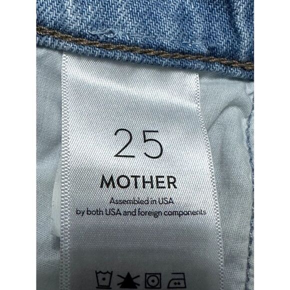 Mother Snacks The Pleated Fun Dip Jean Short size 25 NWT $218 - Picture 13 of 13